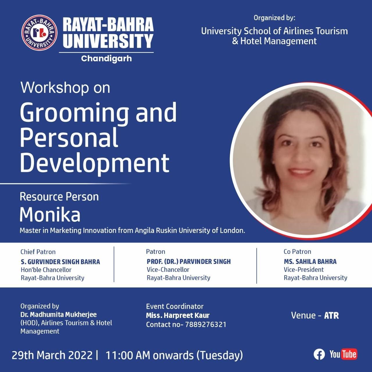 A workshop on grooming and personal development