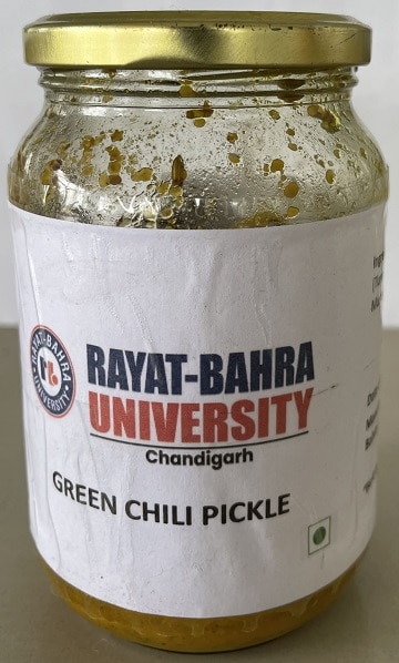 Green Chilli Pickle Front